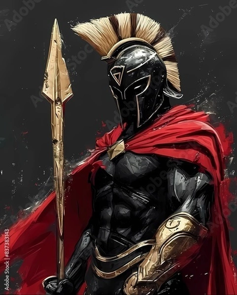 Obraz Legendary warrior