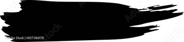 Fototapeta Dry paint brush stroke background