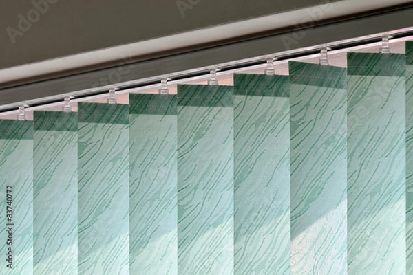 Obraz Modern vertical blinds on the window