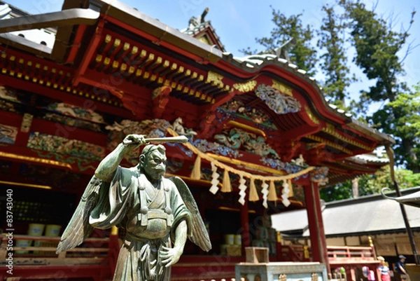 Fototapeta 高尾山薬王院の小天狗