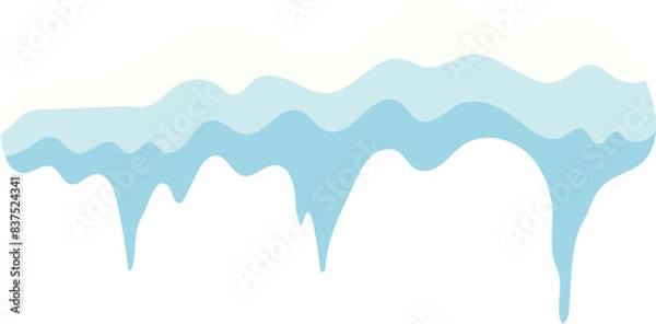 Obraz Snow Cap Illustration