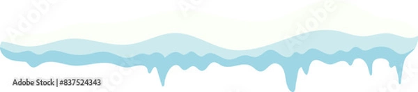 Obraz Snow Cap Illustration