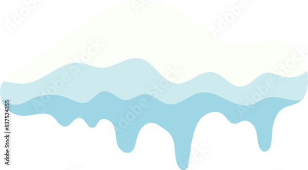 Obraz Snow Cap Illustration