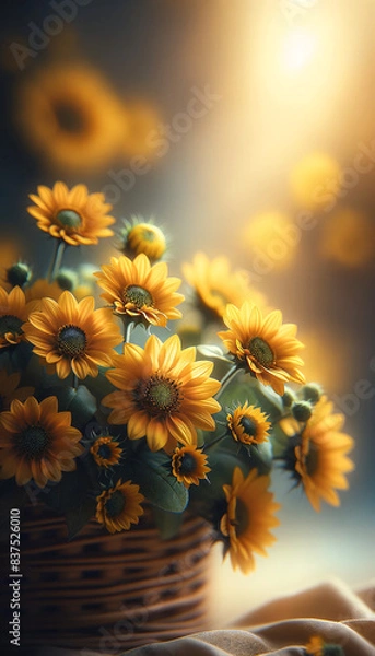 Fototapeta Sunlit Serenity