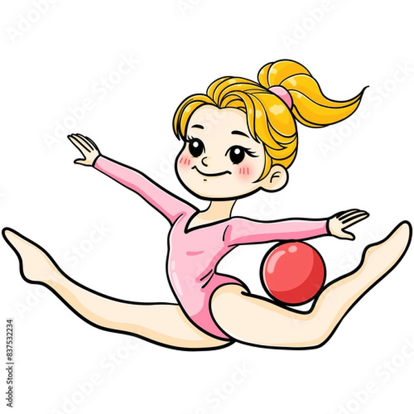 Obraz Rhythmic gymnastics 