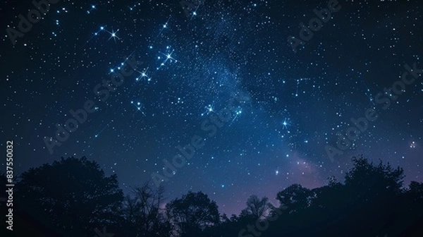 Fototapeta Famous Constellation Virgo 