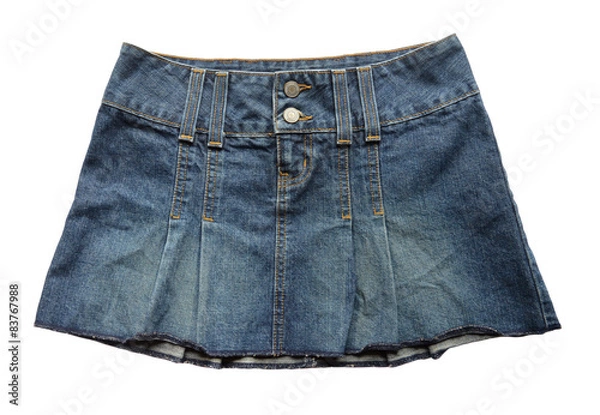 Fototapeta Jeans skirt