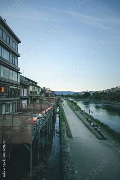 Obraz 京都の街並み