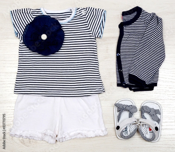 Fototapeta baby clothes