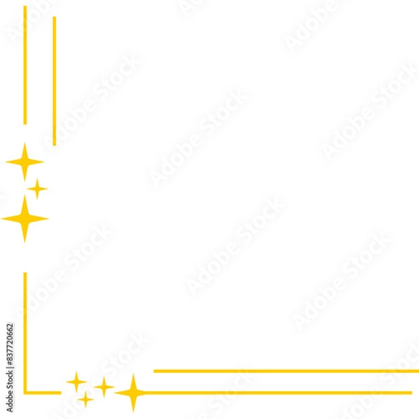 Obraz Sparkle Line Corner