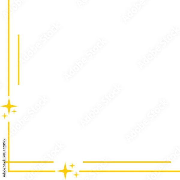 Obraz Sparkle Line Corner