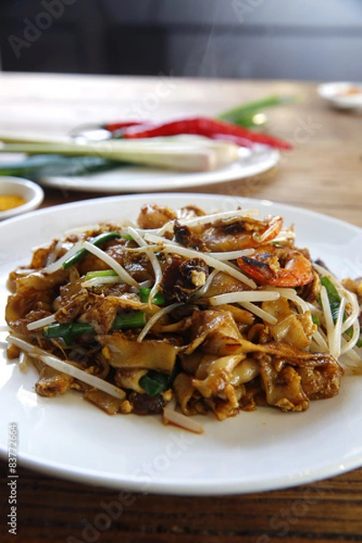 Obraz Malaysian cuisine, rice noodle