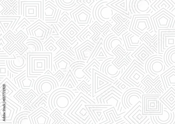 Obraz Abstract geometric pattern design