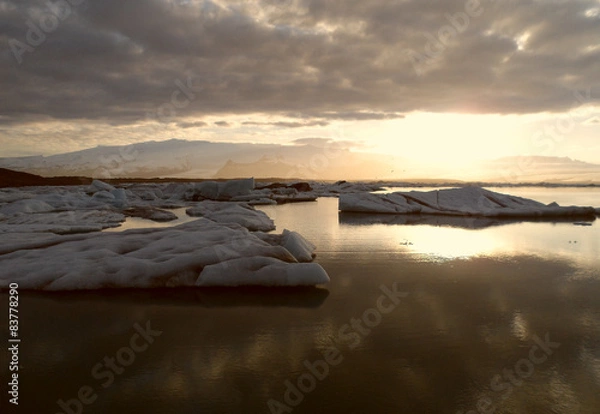 Obraz Lac de Glace Islande