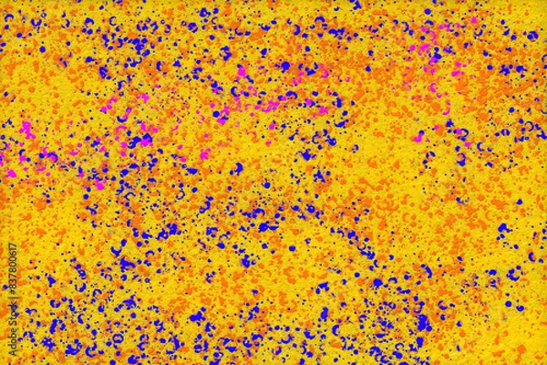 Obraz Farben der Tropfen..