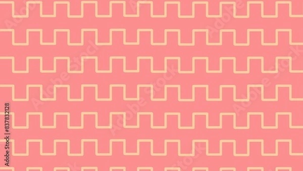 Fototapeta でこぼこテクスチャ　パターン2 赤