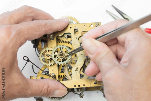 Fototapeta Old alarm clock