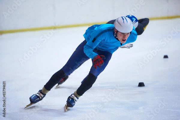 Fototapeta speed skating