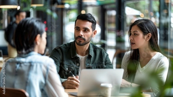 Obraz The team at work