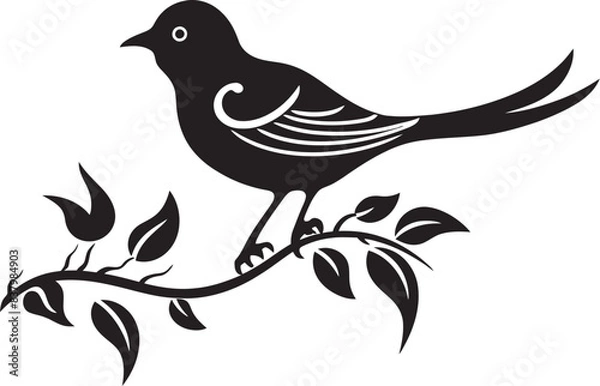 Fototapeta Birds Leafy Abode Leafy Branch Birds Haven