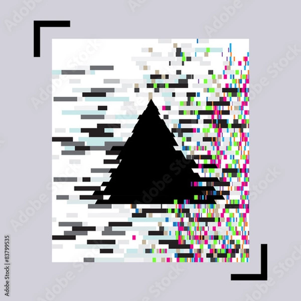 Fototapeta Abstract Glitch Design