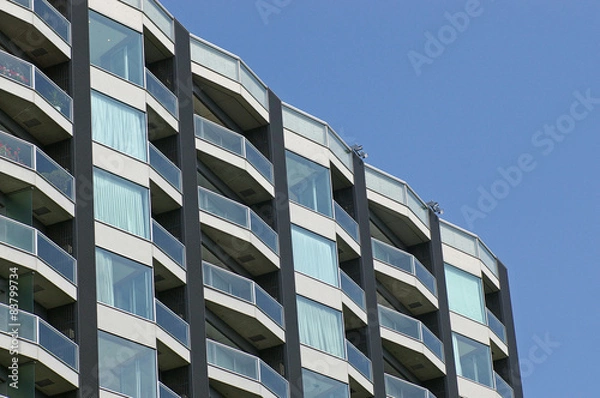 Fototapeta 青空とビル