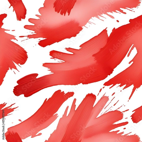 Obraz pattern with red paint splashes png
