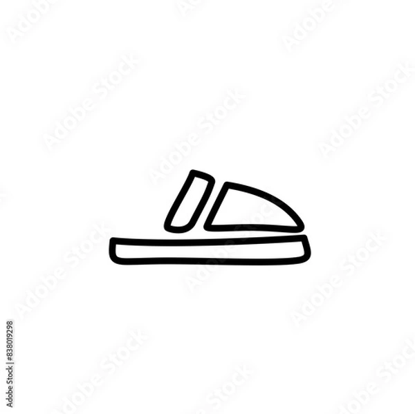 Obraz Shoe Line Icon