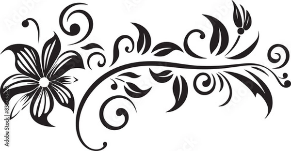 Fototapeta Retro Style Ornate Badge Antique Emblems Antique Floral Frame Design Vintage Designs
