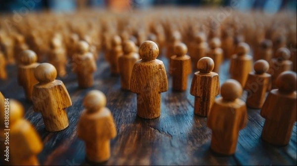 Obraz Human resources mapping