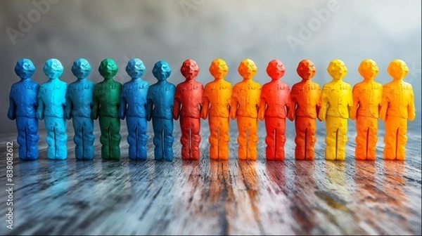 Obraz Human resources mapping