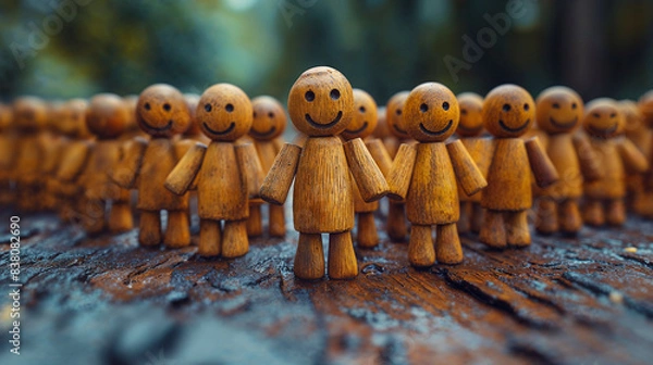 Obraz Human resources mapping