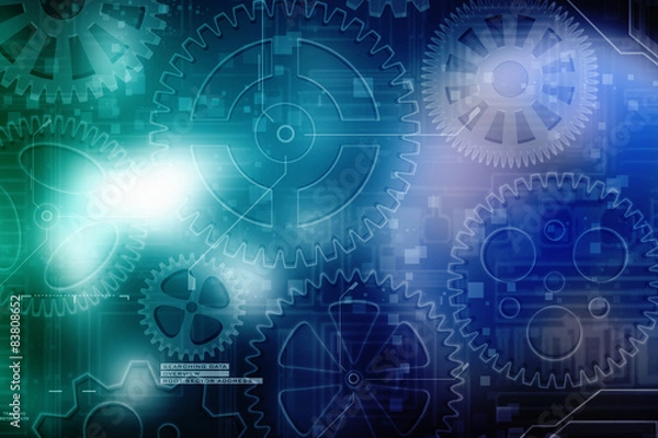 Fototapeta Digital Abstract business background