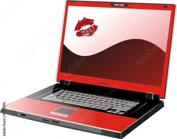 Obraz loved computer