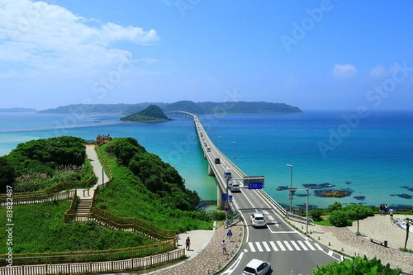 Fototapeta 青い海