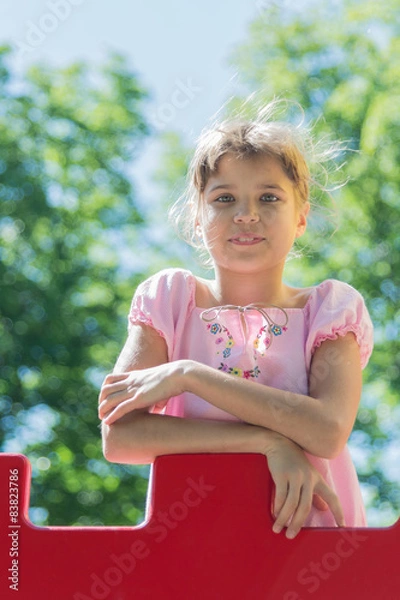 Obraz портрет девочки