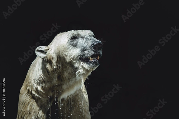 Obraz Portrait eines Eisbären