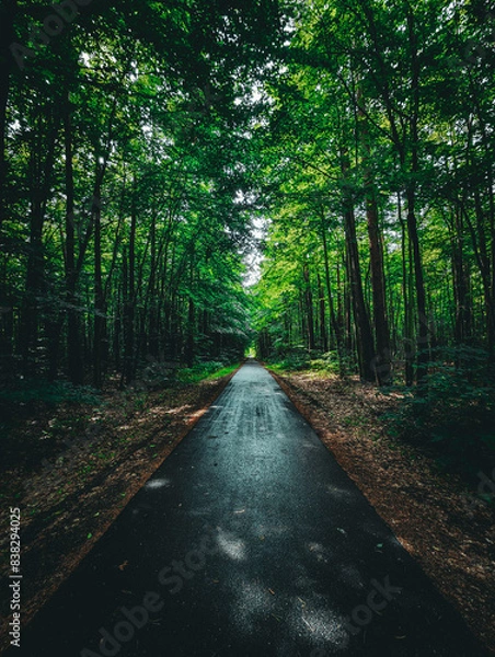 Fototapeta path in the forest