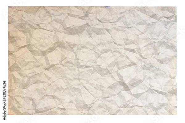 Obraz old crumpled paper