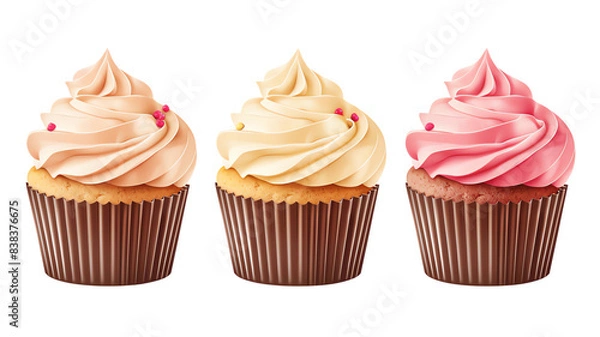 Fototapeta cupcake with icing