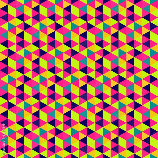 Obraz Seamless geometric background. Abstract vector Illustration.