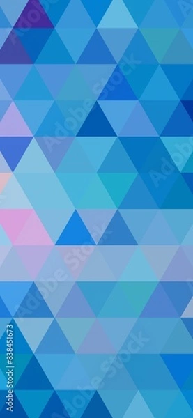 Obraz triangular motif. triangle pattern. tribal motif. triangle background