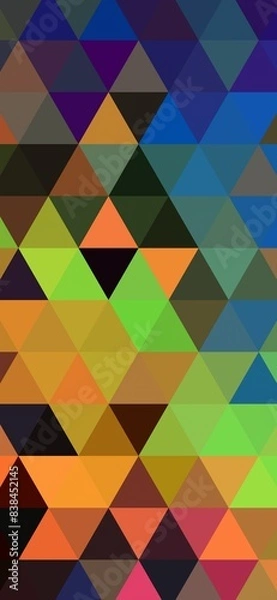 Fototapeta triangular motif. triangle pattern. tribal motif. triangle background