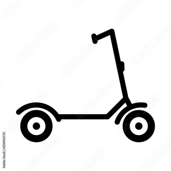 Obraz Electric scooter icon symbol