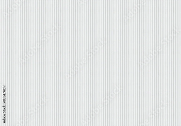 Fototapeta New grey white polycarbonate, background with vertical stripes, photo adapts to itself after being multiplied, just place copies of the photo next to each other or down to increase the size.