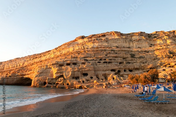 Fototapeta Matala beach
