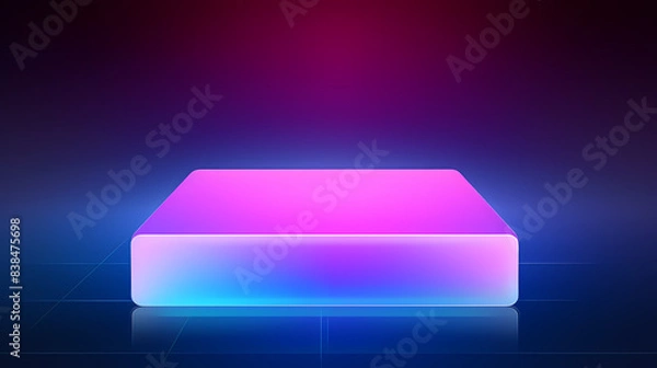 Fototapeta Gradient background squares