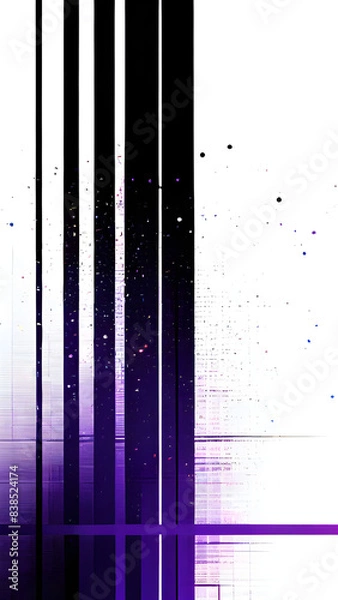 Fototapeta abstract background with black lines