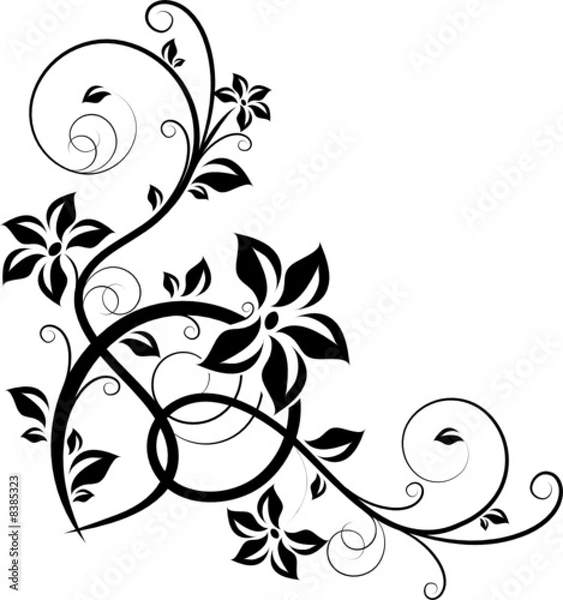 Obraz Floral abstraction