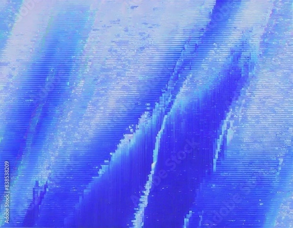 Obraz abstract glitch error effect background wallpaper